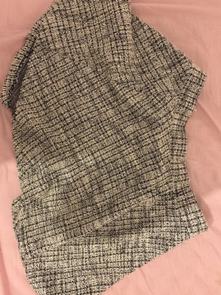 Pantalón de vestir gris y negro