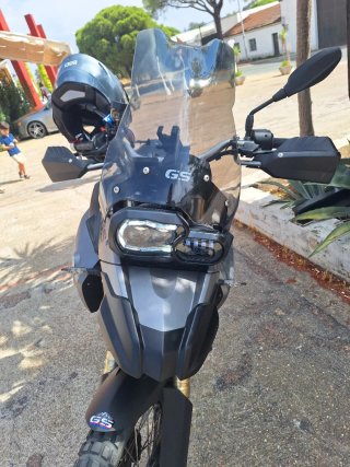 BMW F800GS Adventure Moto Gris
