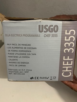 Olla Eléctrica Chef 3355