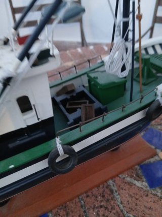 Maqueta Barco Pesquero
