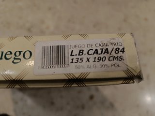 Juego de Sábanas Shima Bordadas 1.35