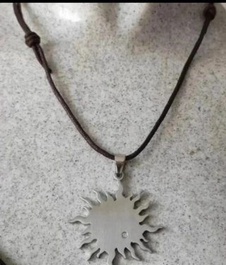 Colgantes y pulsera acero