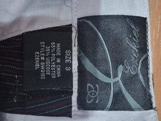 Bermuda Ezekiel mujer talla 3 –Rayas negras – NUEV