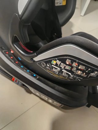 Silla Coche Giratoria 360° Isofix Interbaby