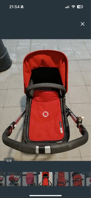 Bugaboo Camaleon Rojo