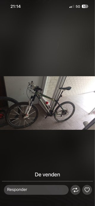 Bicicleta Kross Roja