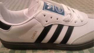 Zapatillas Adidas Talla 43 Blancas y Negras