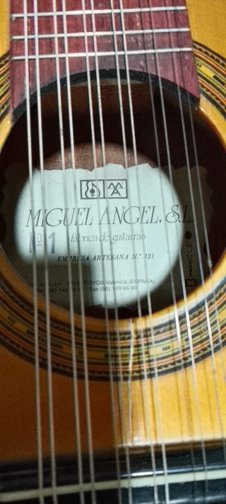 Bandurria Miguel Ángel antigua
