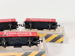 Escala N Vagones frigo Kronenbourg IBERTREN 385