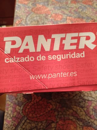 Zapatos de seguridad Panter blancos