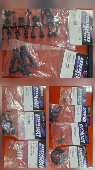 Mugen Seiki MRX6X con motor o.s, servos, recambios
