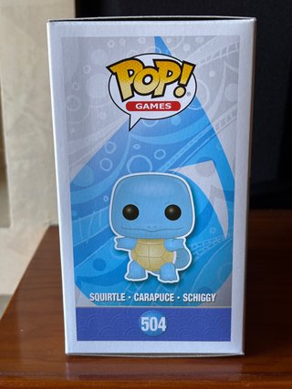 Funko Pop! #504 Squirtle. Pokémon