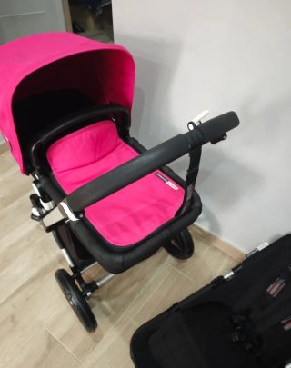 Bugaboo Camaleón 3 Rosa Fucsia y Negro
