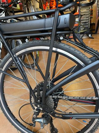 Bicicleta plegable Term con motor electrico