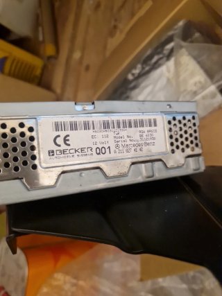 Radio Mercedes E200 E220 Original