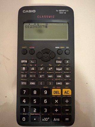 Calculadora Casio fx-82SPXII Classwiz Iberia