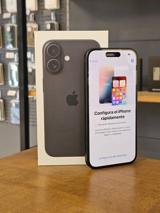 IPHONE 16 512GB NEGRO BATERIA 100% - 8 CICLOS