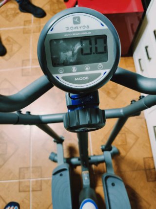 Bicicleta Elíptica Gris