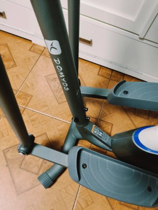 Bicicleta Elíptica Gris