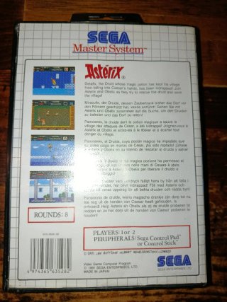 Astérix Master System PAL 🇪🇸