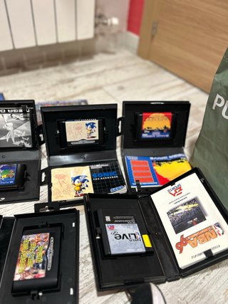 Lote Sega Mega Drive con Sonic