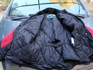 Chaqueta de motor protectora talla M