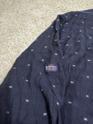 Camicia Superdry L Fantasia Blu