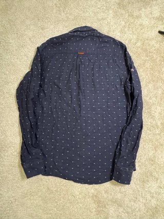 Camicia Superdry L Fantasia Blu