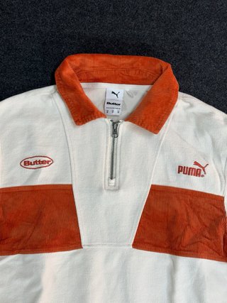 Felpa Puma x Butter Goods 1/4 Zip Corduroy