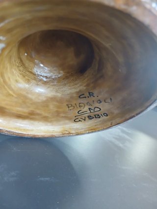 Splendido Vaso Grande Decorativo Maiolica