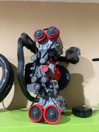Motor 3D Impreso