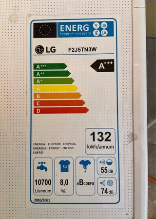 Lavadora LG 8kg Inverter Direct Drive