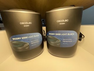 Confezione da 2 Deumidificatori Cecotec BIGDRY 2000