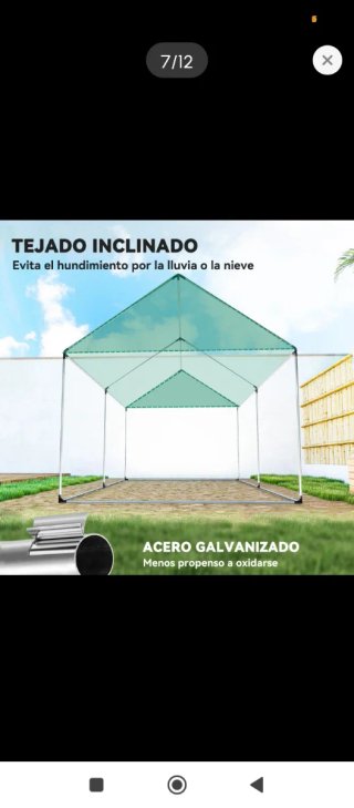 Invernadero de jardín