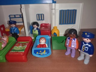 Playmobil 123-Lote Comisaria Maletín 9382...