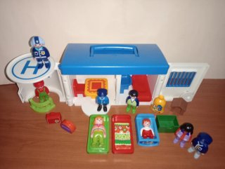 Playmobil 123-Lote Comisaria Maletín 9382...