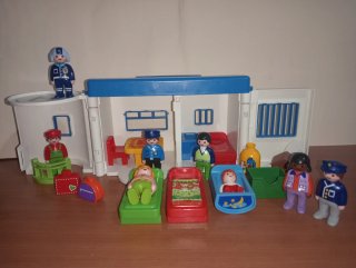 Playmobil 123-Lote Comisaria Maletín 9382...