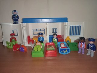 Playmobil 123-Lote Comisaria Maletín 9382...