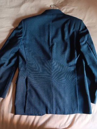 Chaqueta de traje azul marino
