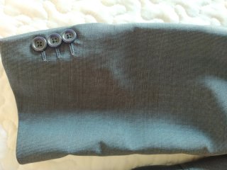 Chaqueta de traje azul marino