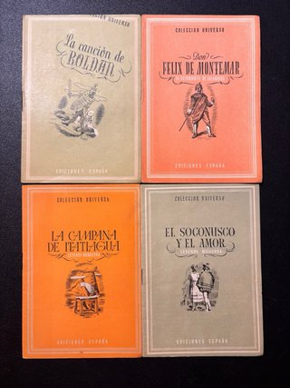 Colección Universo (años 40). Fascículos a elegir.