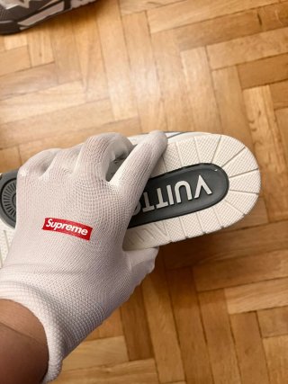 Louis Vuitton Scarpa L Grigie Taglia 42
