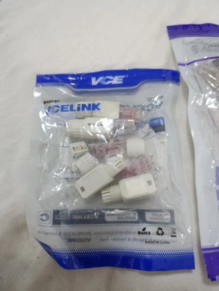 Connettori VCE Rj45 Orange & White