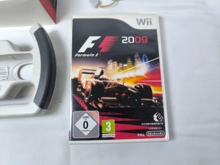 Pack Wii F1 2009 + Volante + Mando