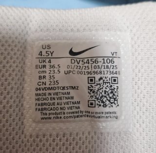Zapatillas Nike Blancas Talla 36.5