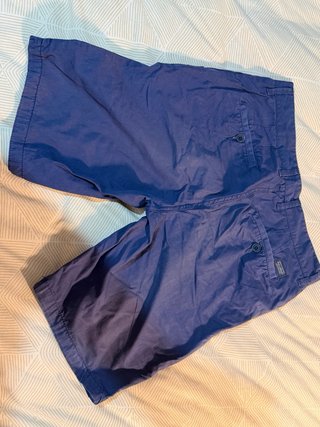 Pantalón corto Pull&Bear azul Talla M