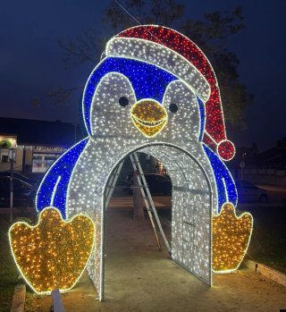 Adorno Navideño Gigante 3D