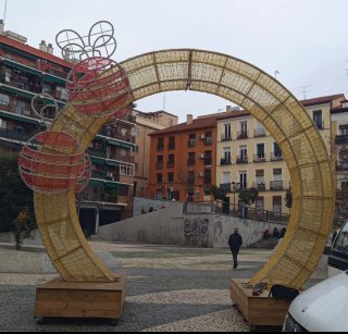 Adorno Navideño Gigante 3D