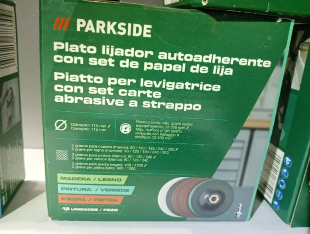 Lote Accesorios PARKSIDE para Radial / Amoladora