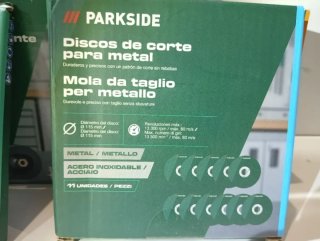 Lote Accesorios PARKSIDE para Radial / Amoladora